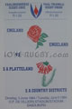 Country Districts England 1984 memorabilia